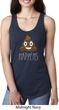 Emoji Shit Happens Ladies Ideal Tank Top