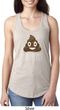 Emoji Shit Happens Ladies Ideal Tank Top