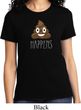 Emoji Shit Happens Ladies Shirt