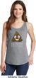 Emoji Shit Happens Ladies Tank Top