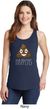Emoji Shit Happens Ladies Tank Top