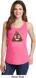 Emoji Shit Happens Ladies Tank Top