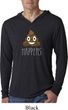 Emoji Shit Happens Lightweight Hoodie Shirt