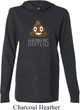 Emoji Shit Happens Lightweight Hoodie Tee