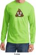 Emoji Shit Happens Long Sleeve Shirt