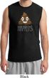 Emoji Shit Happens Mens Muscle Shirt
