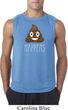 Emoji Shit Happens Mens Sleeveless Shirt