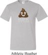 Emoji Shit Happens Mens Tall Shirt