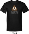 Emoji Shit Happens Mens Tall Shirt