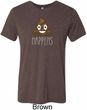 Emoji Shit Happens Mens Tri Blend Crewneck Shirt