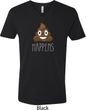 Emoji Shit Happens Mens V-Neck Shirt