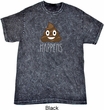 Emoji Shit Happens Mineral Tie Dye Shirt