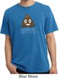 Emoji Shit Happens Pigment Dyed Shirt