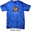 Emoji Shit Happens Spider Tie Dye Shirt