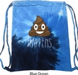 Emoji Shit Happens Tie Dye Bag