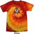 Emoji Shit Happens Tie Dye Shirt