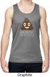 Emoji Tank Top Shit Happens Mens Moisture Wicking Tanktop
