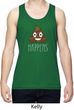 Emoji Tank Top Shit Happens Mens Moisture Wicking Tanktop