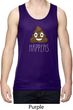 Emoji Tank Top Shit Happens Mens Moisture Wicking Tanktop