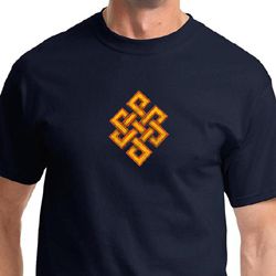 Endless Knot Mens Yoga Shirts