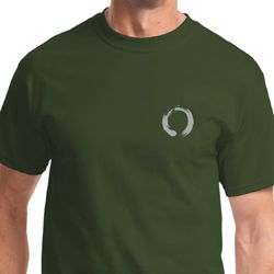 Enso Pocket Print Mens Yoga Shirts