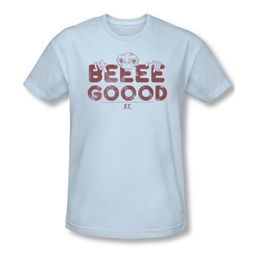 ET Shirts - Extra Terrestrial Shirt Be Good Adult Light Blue Tee T-Shirt