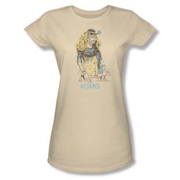 ET Shirts - Extra Terrestrial Shirt Juniors Dressed Up Cream Tee T-Shirt