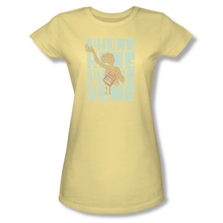 ET Shirts - Extra Terrestrial Shirt Juniors Dropped Calls Banana Tee T-Shirt