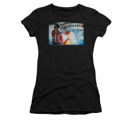 ET Shirts - Extra Terrestrial Shirt Juniors Knockout Black Tee T-Shirt