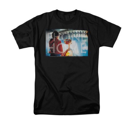 ET Shirts - Extra Terrestrial Shirt Knockout Adult Black Tee T-Shirt