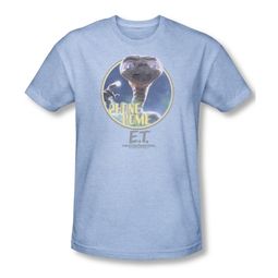 ET Shirts - Extra Terrestrial Shirt Phone Home Adult Heather Light Blue Tee T-Shirt