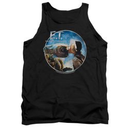 ET Shirts - Extra Terrestrial Tank Top Gertie Kisses Black Tanktop