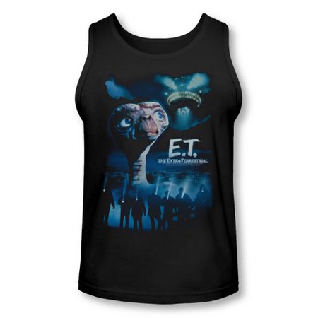 ET Shirts - Extra Terrestrial Tank Top Going Home Black Tanktop