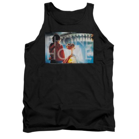 ET Shirts - Extra Terrestrial Tank Top Knockout Black Tanktop