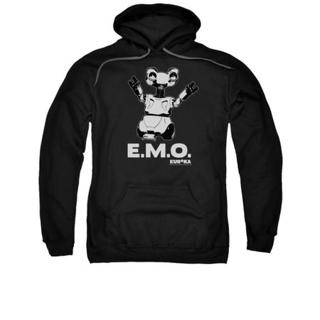 Eureka Hoodie E.M.O. Black Sweatshirt Hoody