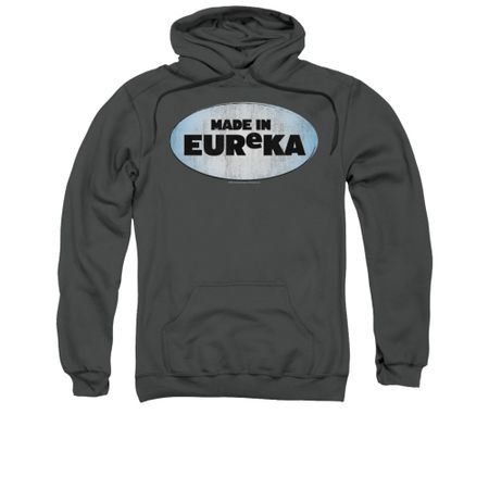 Eureka Hoodie Made In Eureka Charcoal Sweatshirt Hoody