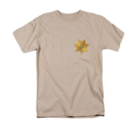 Eureka Shirt Badge Sand T-Shirt