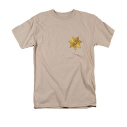 Eureka Shirt Badge Sand T-Shirt