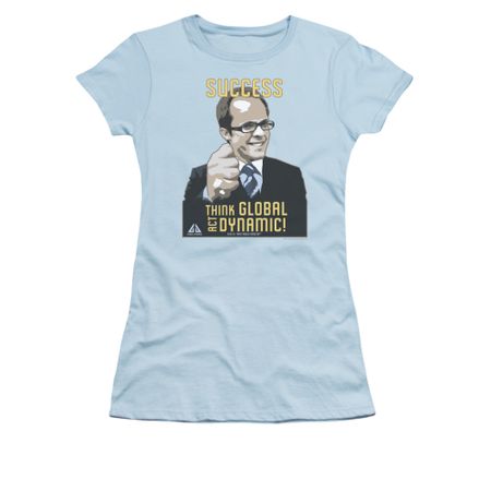 Eureka Shirt Juniors Success Light Blue T-Shirt