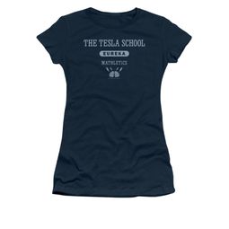 Eureka Shirt Juniors Tesla School Navy T-Shirt Eureka Shirt Juniors Tesla School Navy T-Shirt