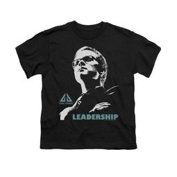 Eureka Shirt Kids Leadership Black T-Shirt