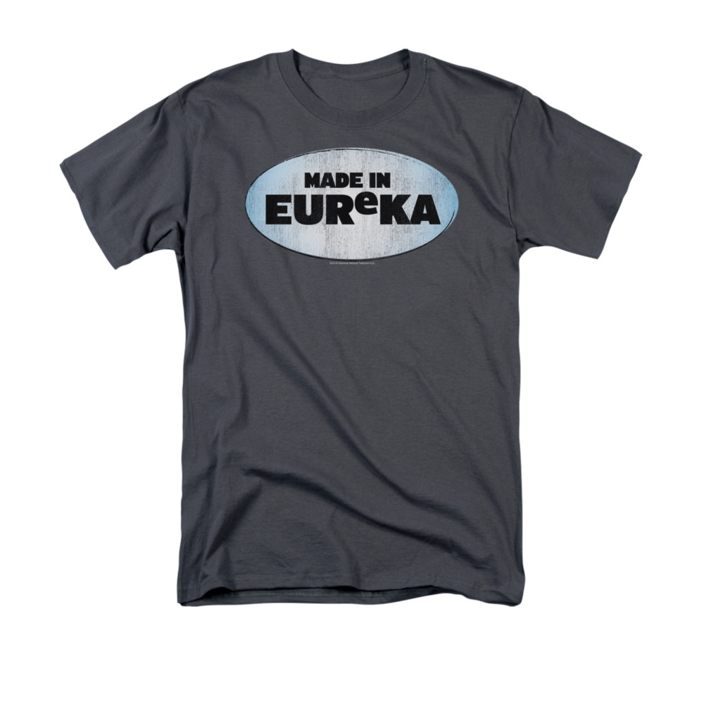 Eureka Shirt Made In Eureka Charcoal TShirt Eureka Made In Eureka Shirts