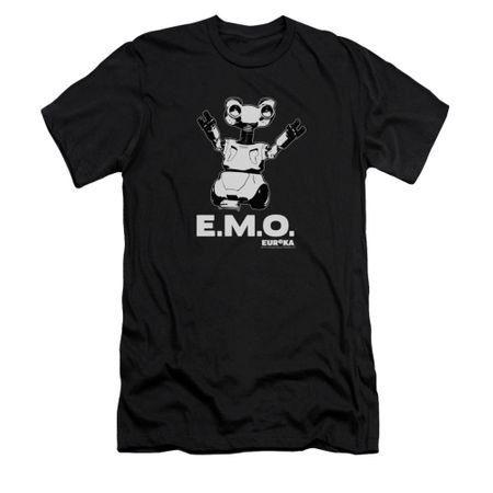 Eureka Shirt Slim Fit E.M.O. Black T-Shirt