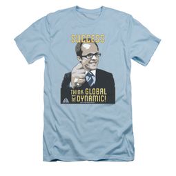 Eureka Shirt Slim Fit Success Light Blue T-Shirt