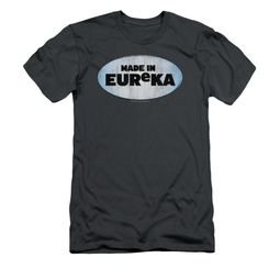 Eureka Shirt Slim Fit Made In Eureka Charcoal T-Shirt Eureka Shirt Slim Fit Made In Eureka Charcoal T-Shirt