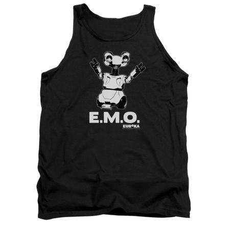 Eureka Shirt Tank Top E.M.O. Black Tanktop