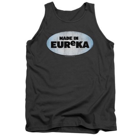 Eureka Shirt Tank Top Made In Eureka Charcoal Tanktop