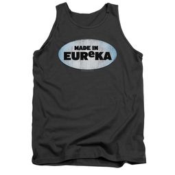 Eureka Shirt Tank Top Made In Eureka Charcoal Tanktop Eureka Shirt Tank Top Made In Eureka Charcoal Tanktop