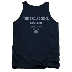 Eureka Shirt Tank Top Tesla School Navy Tanktop Eureka Shirt Tank Top Tesla School Navy Tanktop