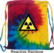 Fallout Bag Radioactive Triangle Tie Dye Bag